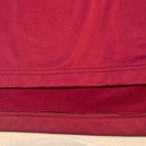 Augusta Sportswear Red 1/4 Zip Athletic Pullover Sweatshirt Men’s Medium - Picture 3 of 14